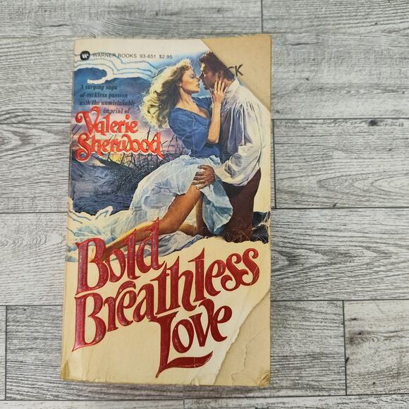 Bold Breathless Love by Valerie Sherwood 1981 Warner First Print Romance PB - Picture 12 of 13